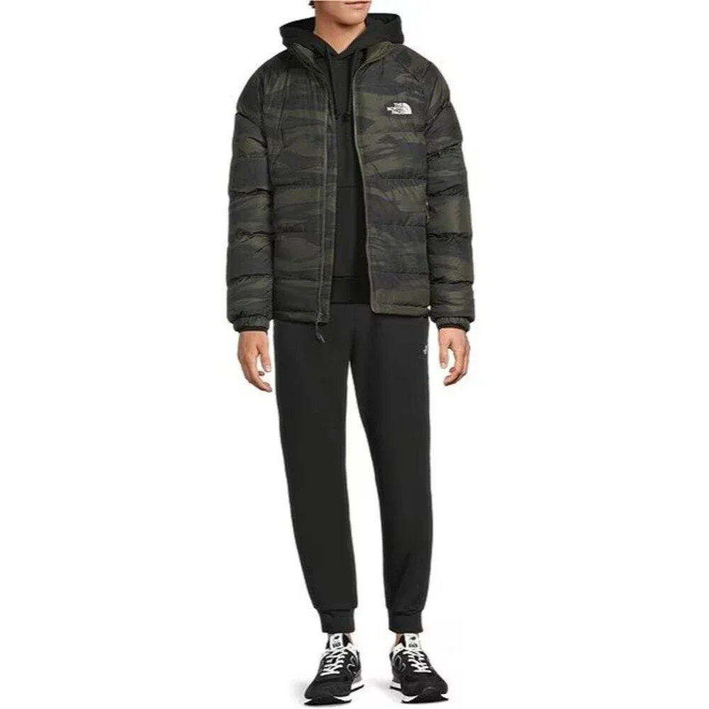 The North Face Men's Hydrenalite 600 Down Jacket Taupe Green Camo NWT SZ M